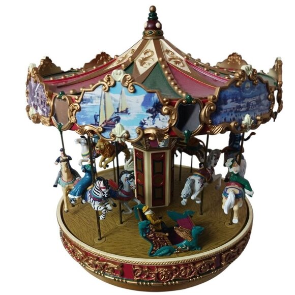Mr. Christmas Carousel Holiday Carousel With Lights & Music multicolor - Picture 11 of 11